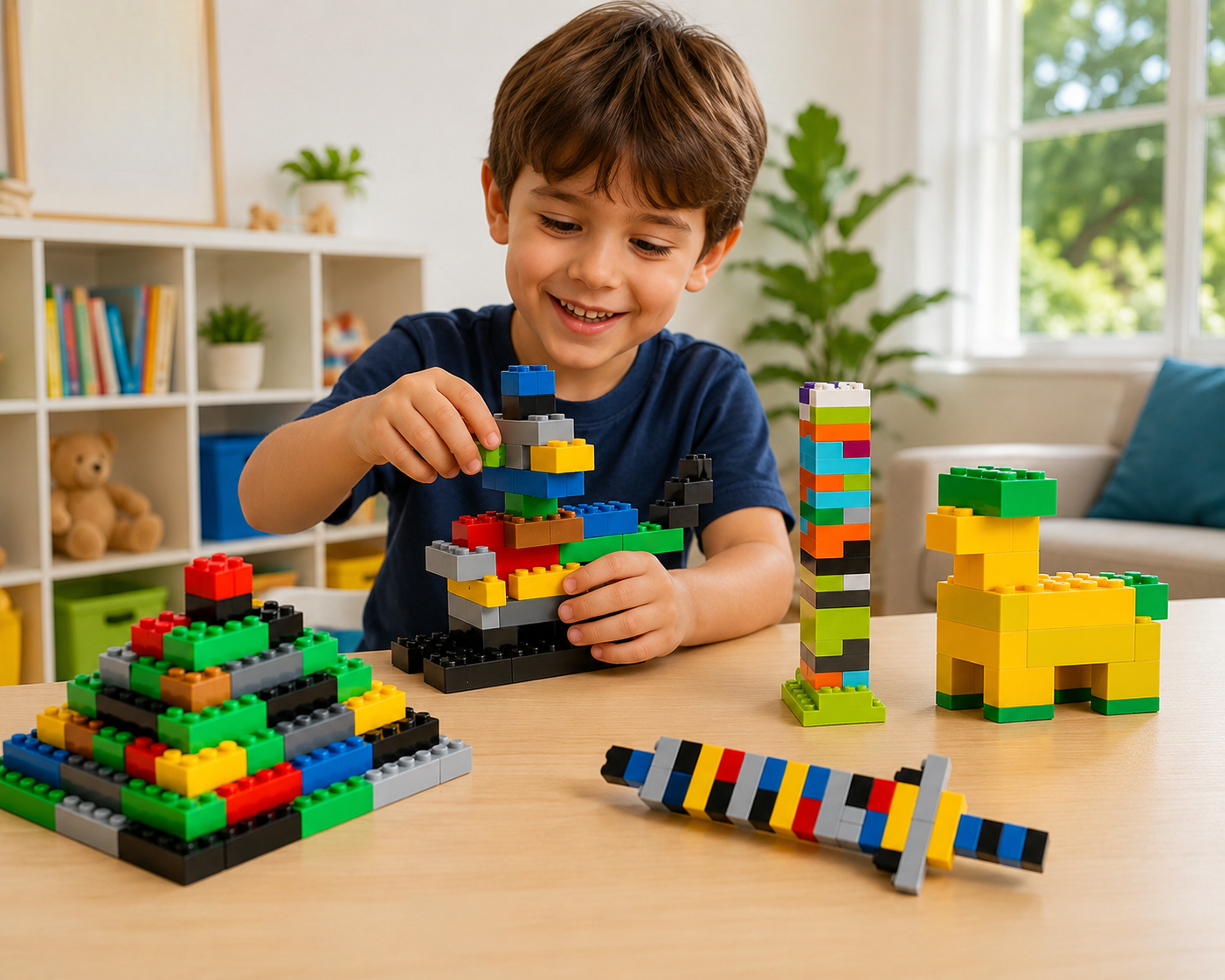 Creative Building Blocks Set (500 pieces)