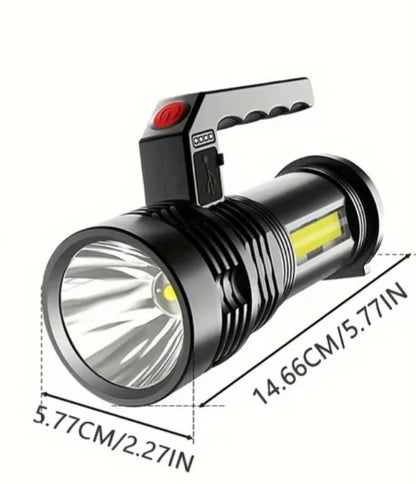 LED Rechargeable Flashlight (2 pack)
