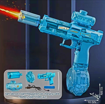 Rechargeable Electric Water Blaster with LED Lights