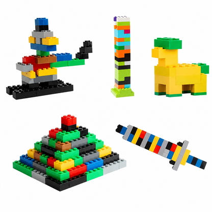 Creative Building Blocks Set (500 pieces)