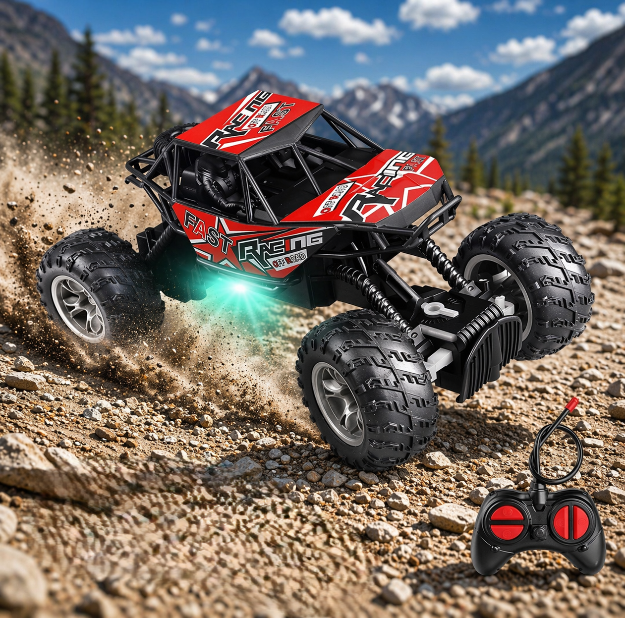 RC CAR 4WD with light