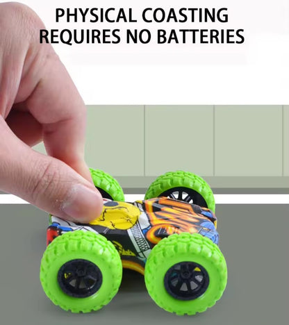 Double sided tumbling car (2 pack)