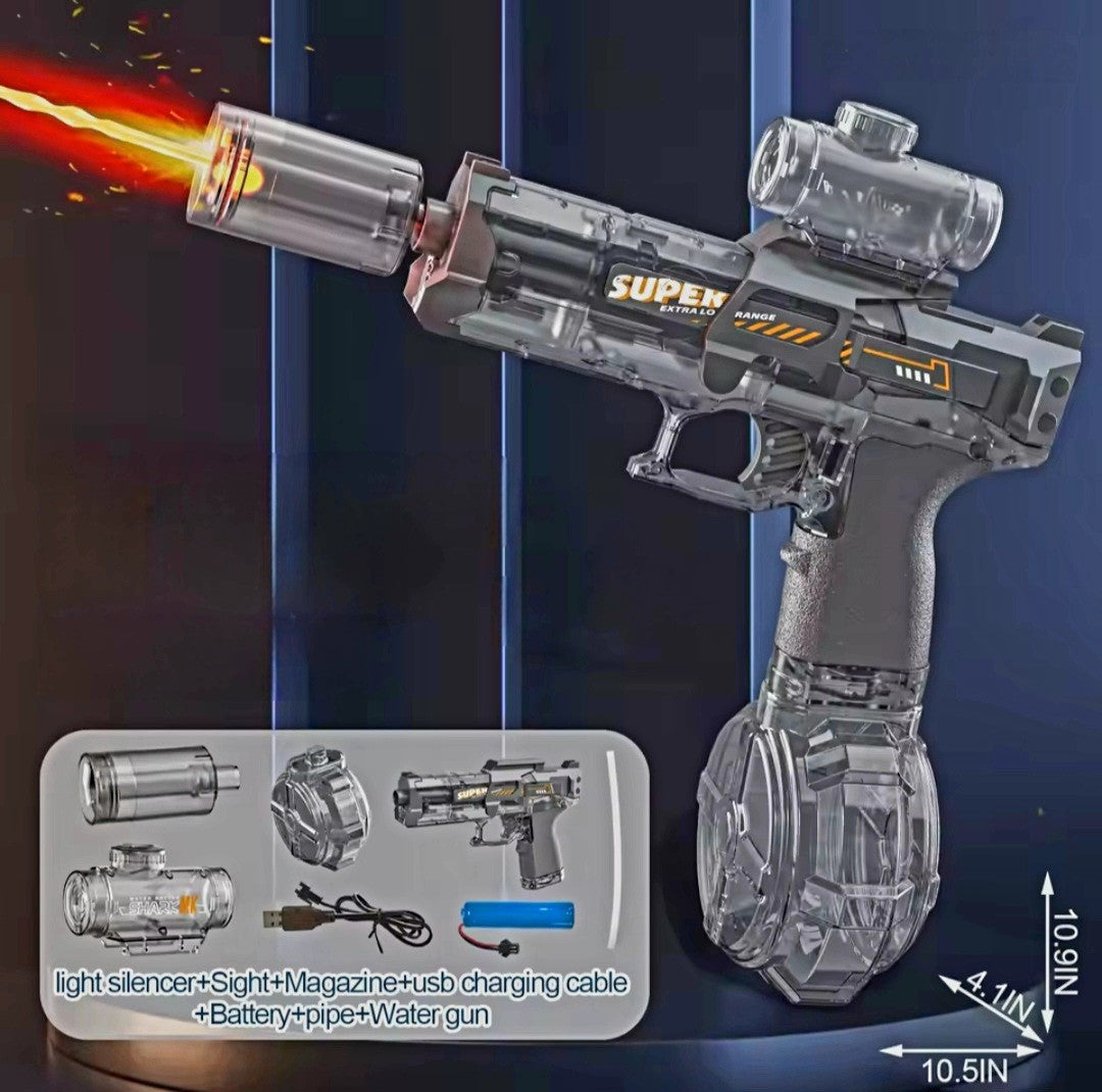 Rechargeable Electric Water Blaster with LED Lights