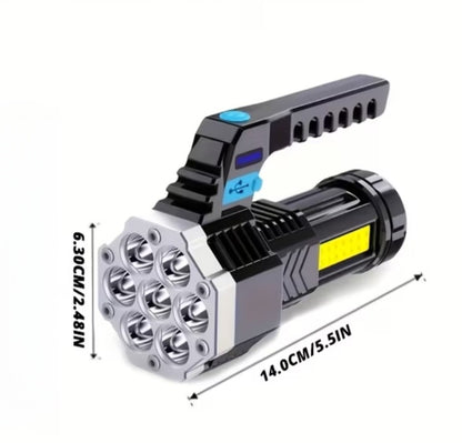 LED Rechargeable Flashlight (2 pack)