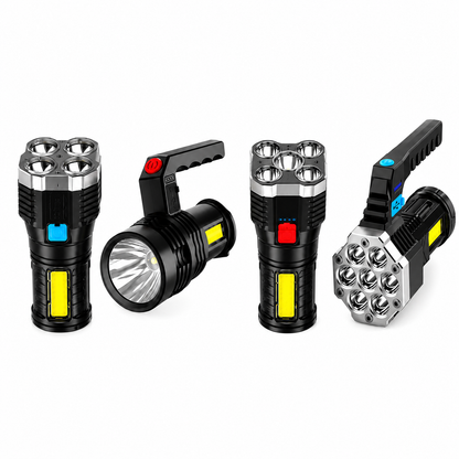 LED Rechargeable Flashlight (Pack of 2)