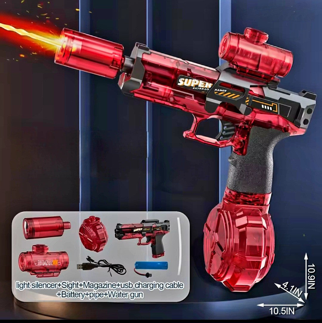 Rechargeable Electric Water Blaster with LED Lights