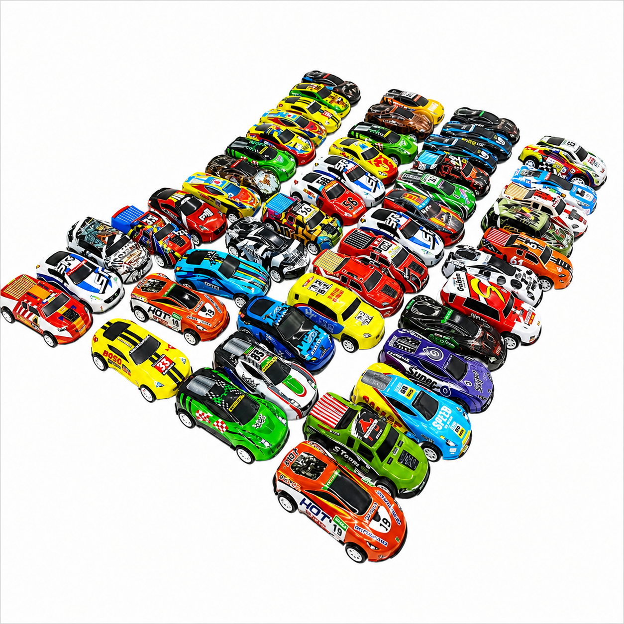 Mini Pull-Back Cars, Random selection (20 Pack)